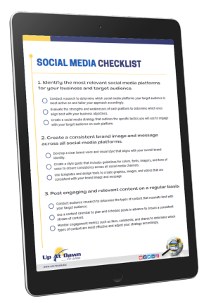social media checklist