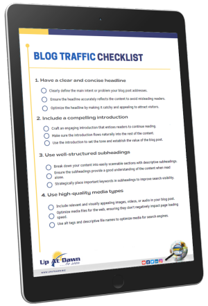 Blog Traffic Checklist
